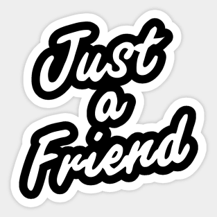 Just A Friend Biz Markie Sticker